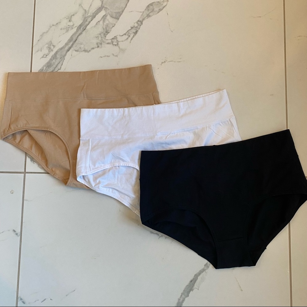 Women’s High Waist Solid Panty